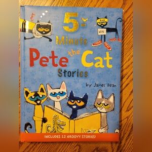 (2/$15)Pete the Cat Minute Stories Book